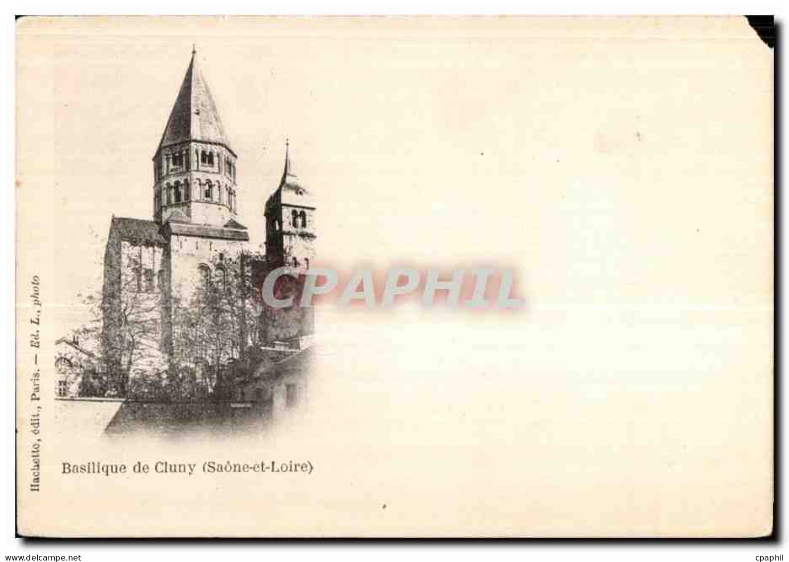 Cluny - La Basilique - CPA