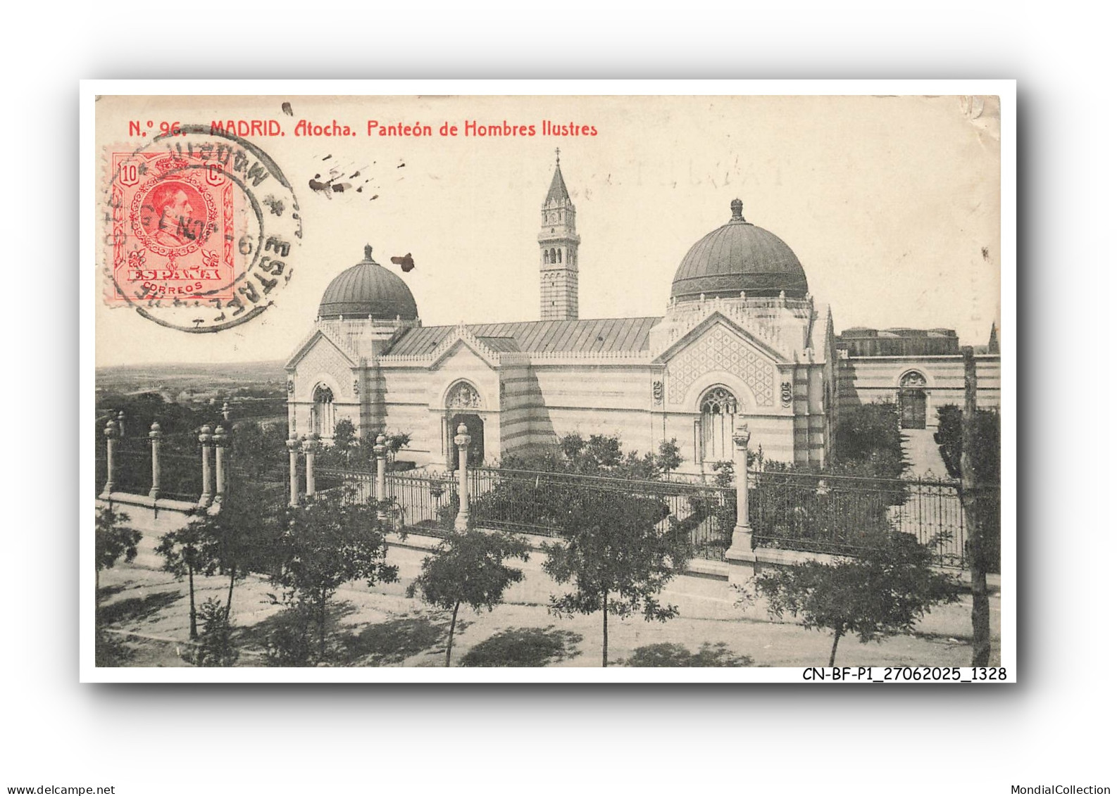 CN-BFP1-0665-ESPAGNE - MADRID - Atocha - Panteon de Hombres ilustres