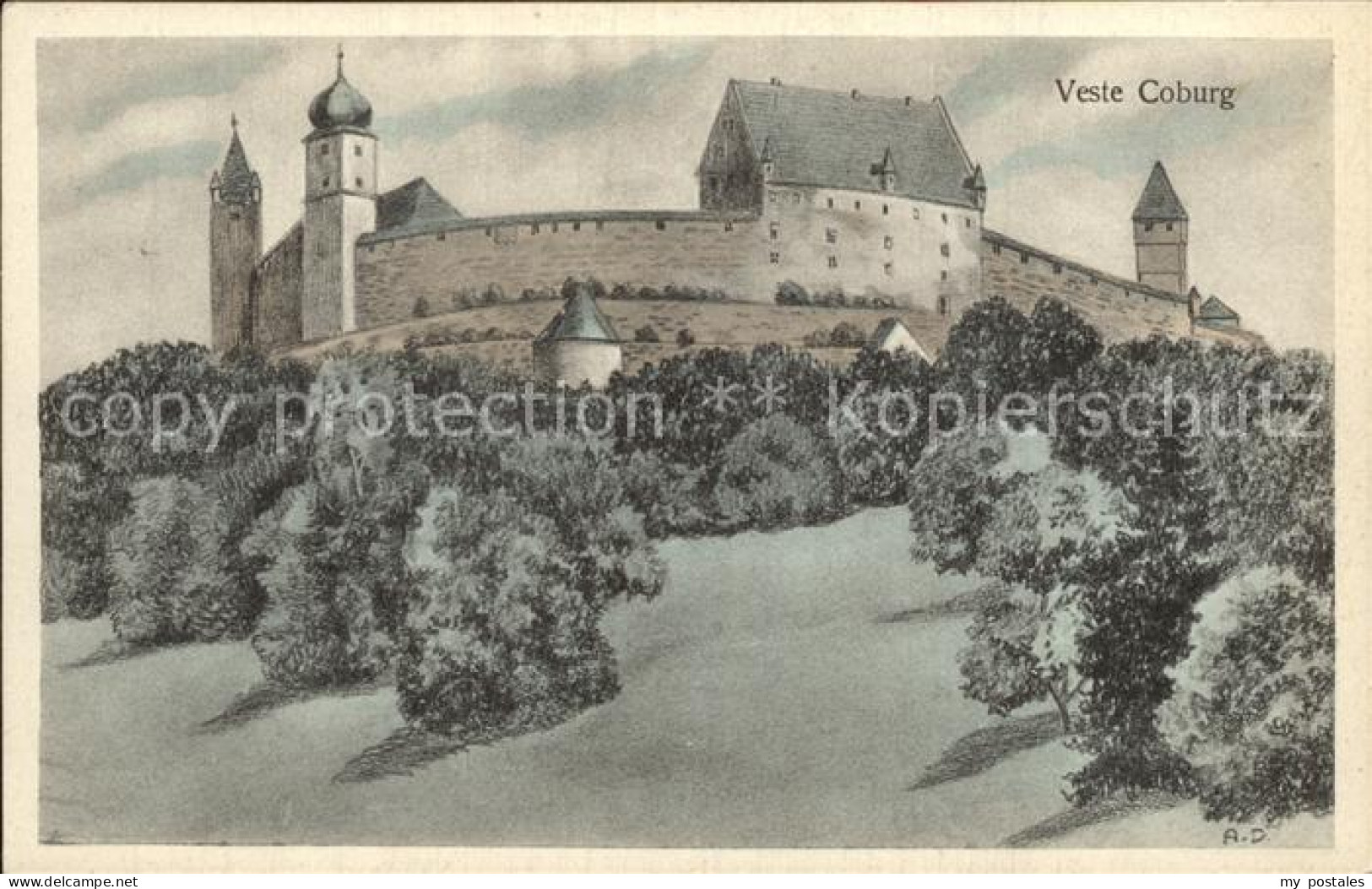 Coburg Bayern Veste Coburg