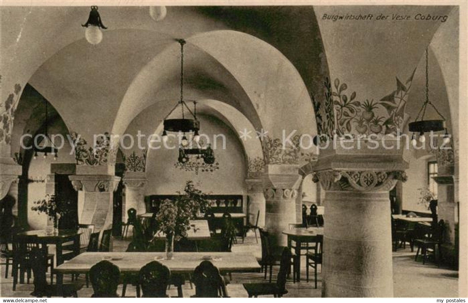 Coburg Bayern Veste Coburg Burgwirtschaft