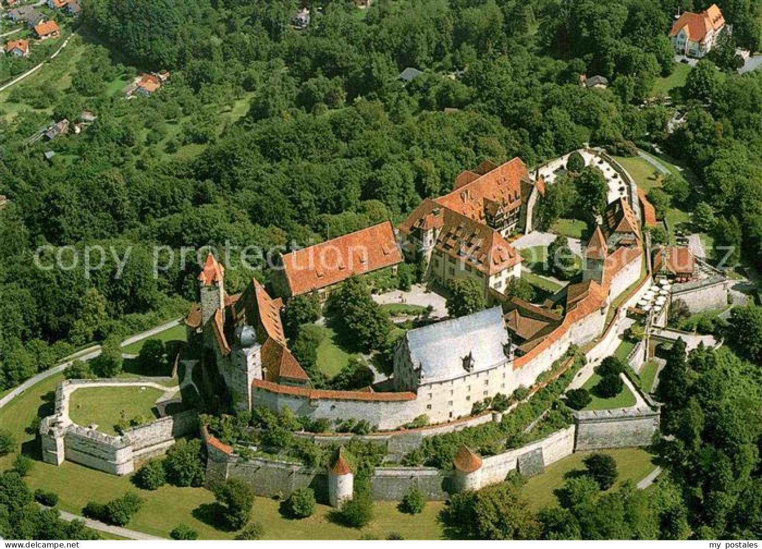 Coburg Bayern Veste Coburg Fliegeraufnahme