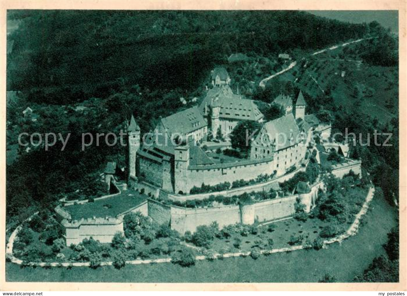 Coburg Bayern Veste Coburg Fliegeraufnahme