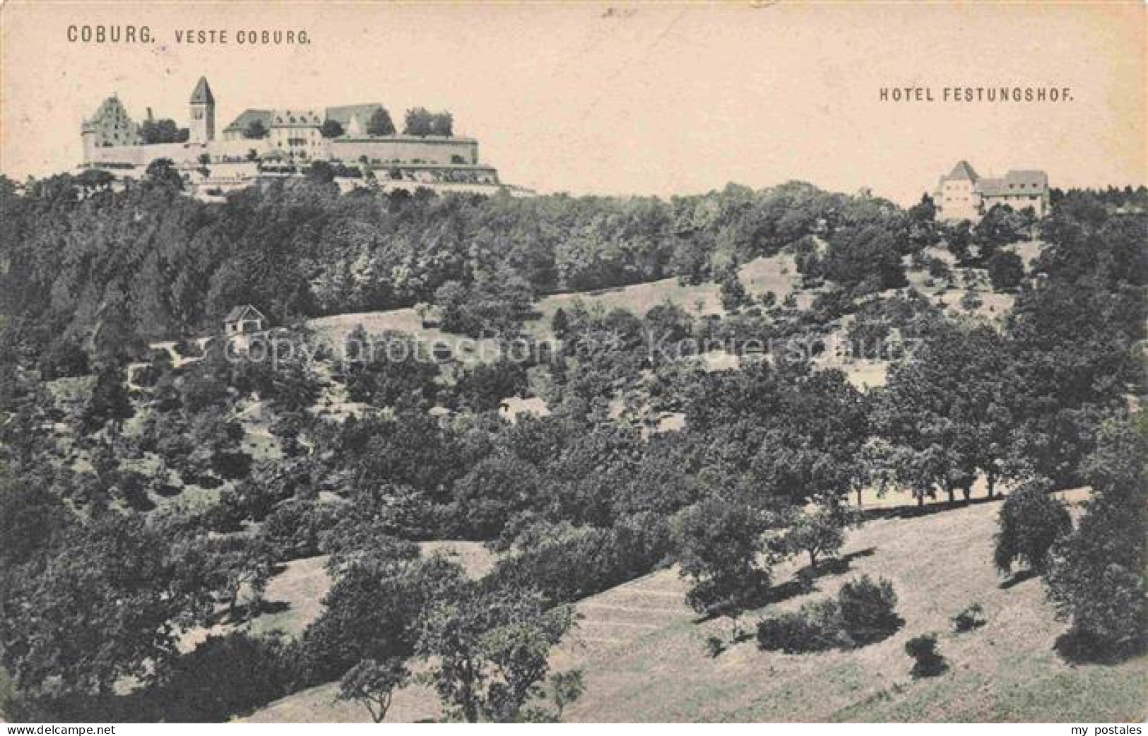 Coburg Bayern Veste Coburg Hotel Festungshof