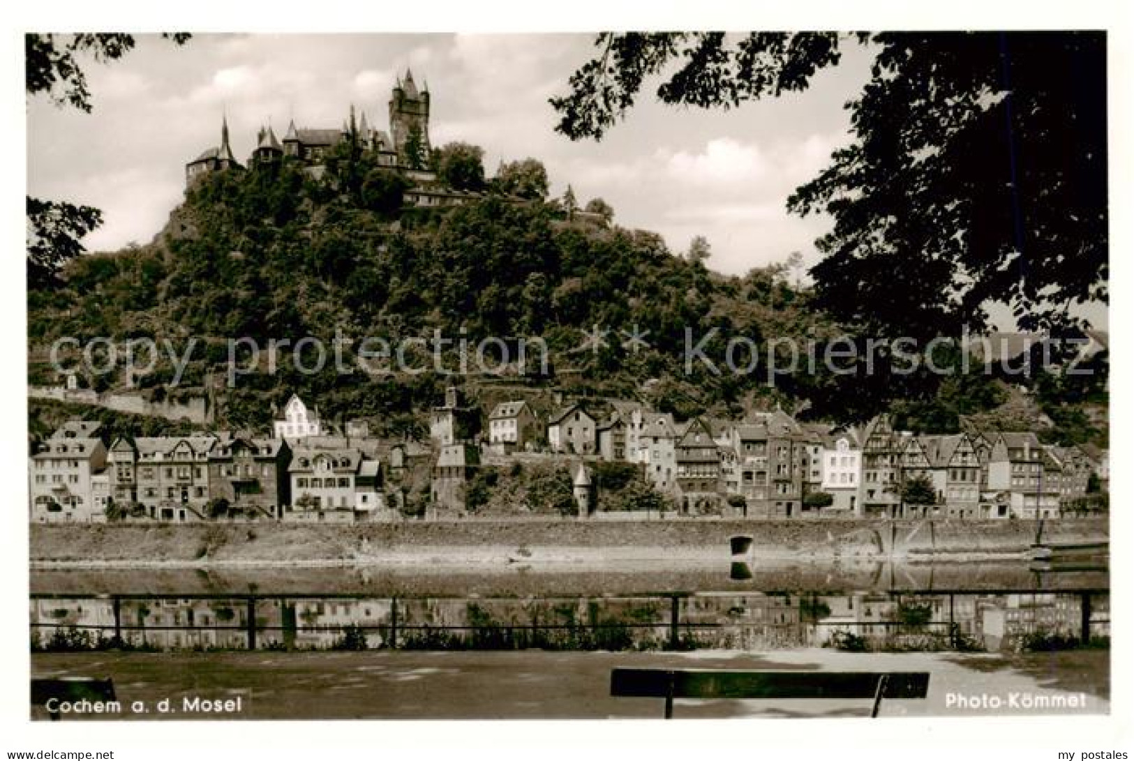 Cochem Kochem Mosel Panorama mit Burg Cochem