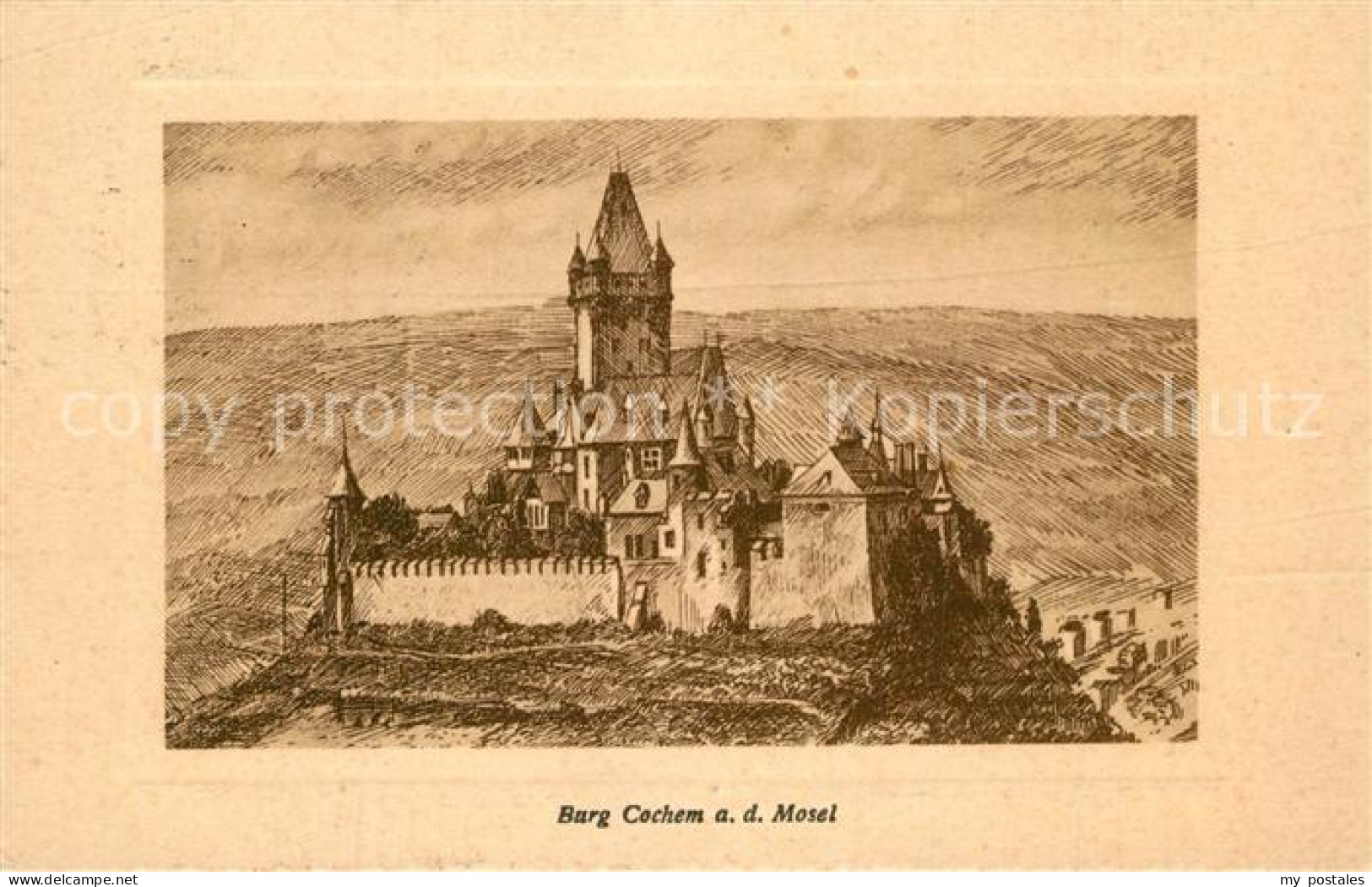 Cochem Mosel Burg Cochem