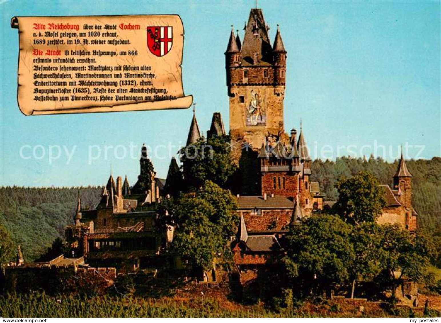 Cochem Mosel Burg Cochem