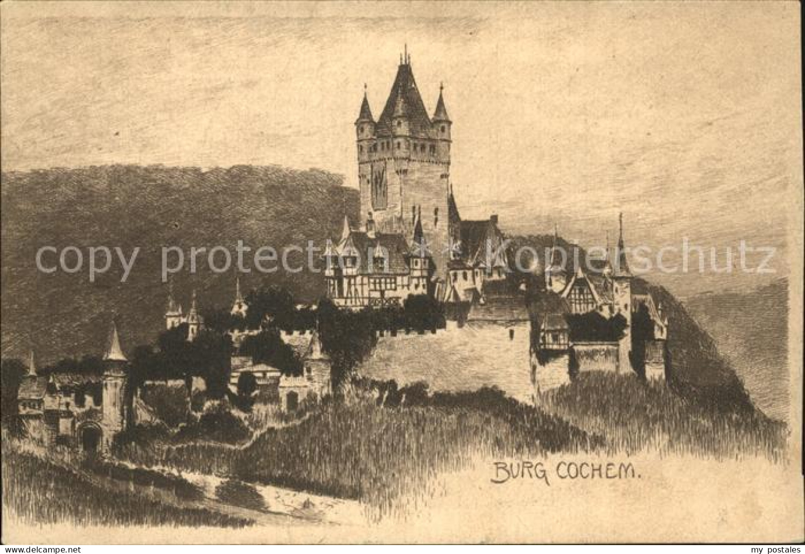 Cochem Mosel Burg Cochem
