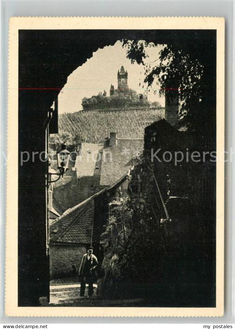 Cochem Mosel Motiv mit Burg Cochem