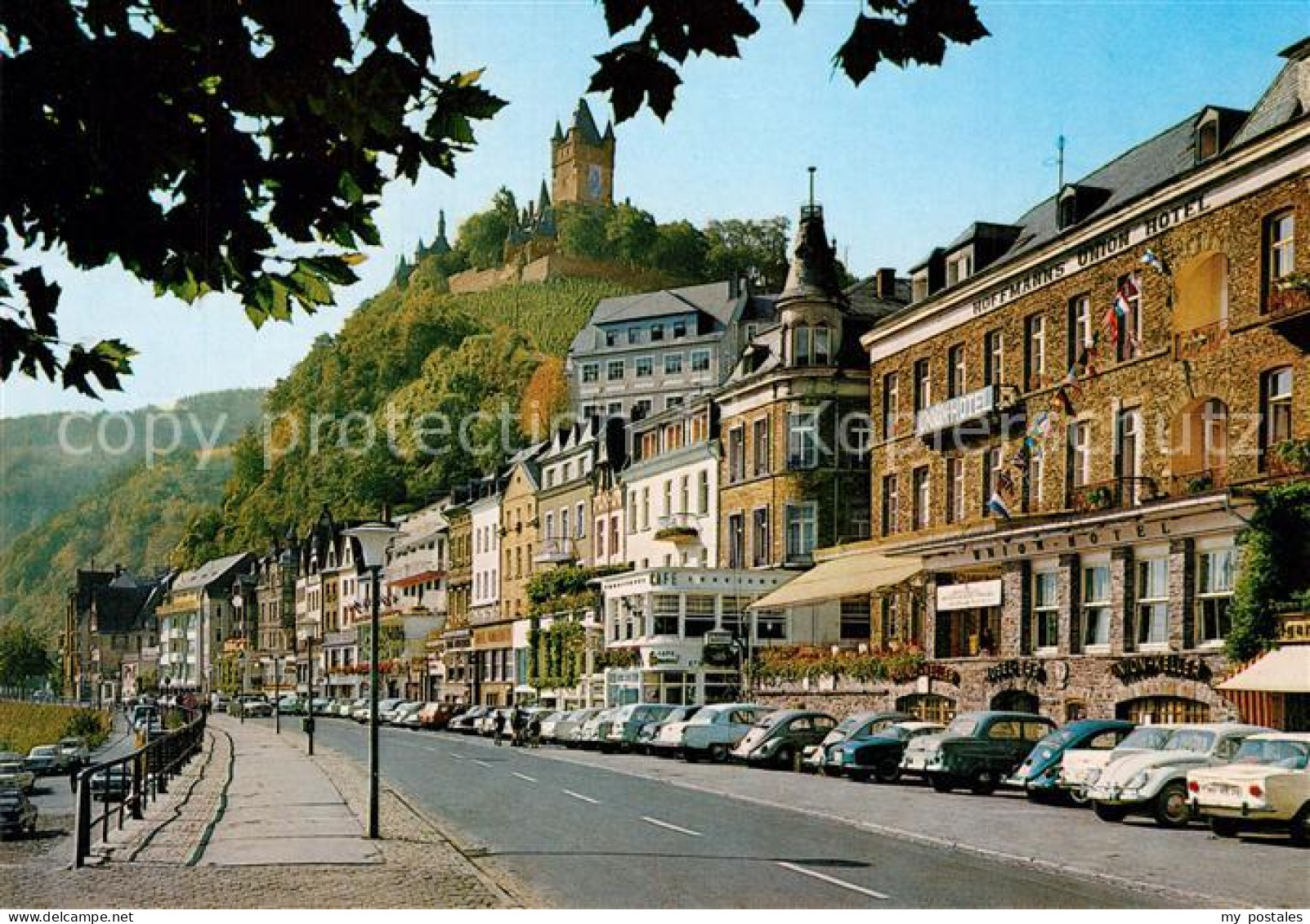 Cochem Mosel Promenade Burg Cochem