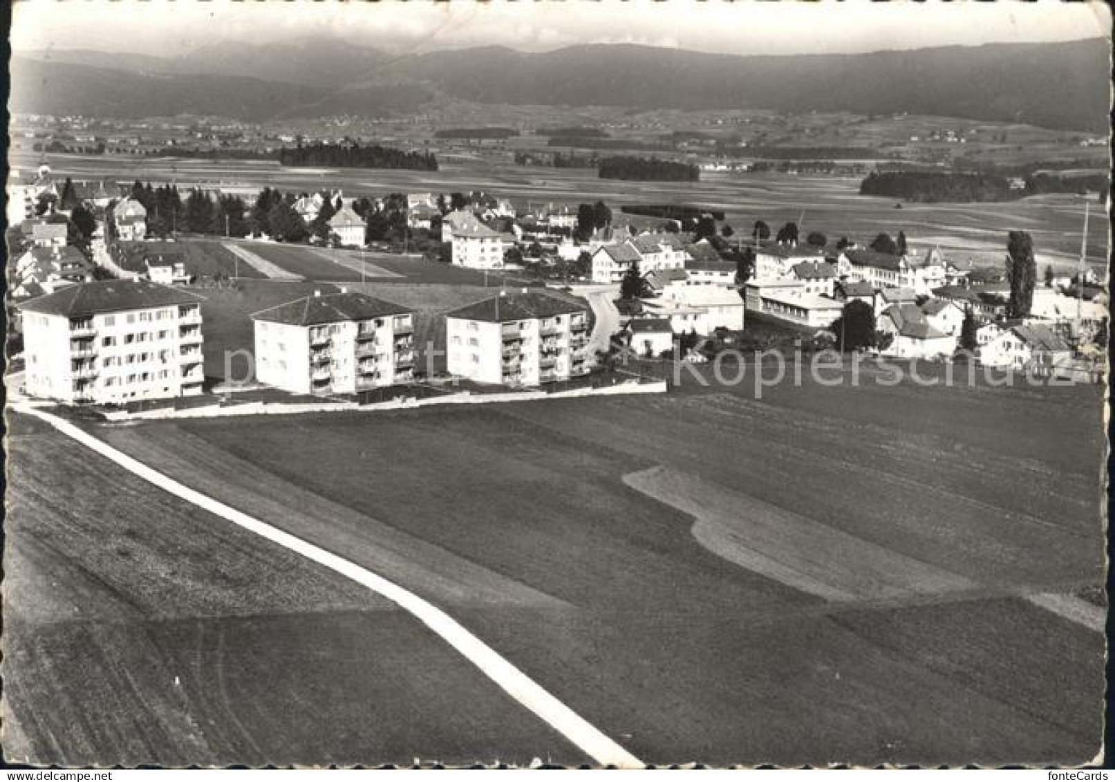 Coffrane En avion au-desses Geneveys