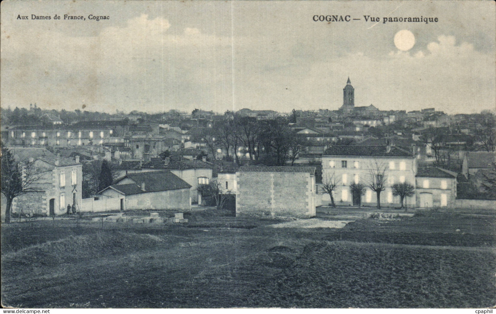 Cognac - Vue Panoramique - CPA
