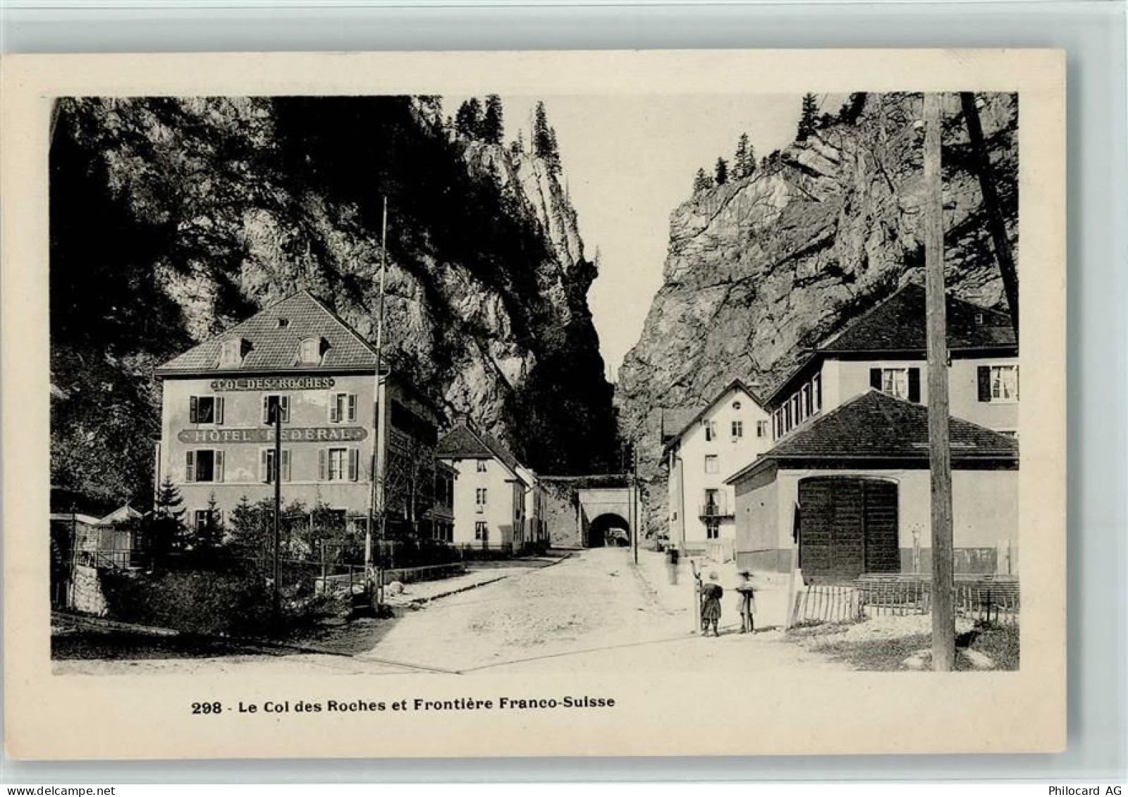 Col des Roches - Le Col des Roches et Frontiére Franco-Suisse Hotel Fede... - 10147793