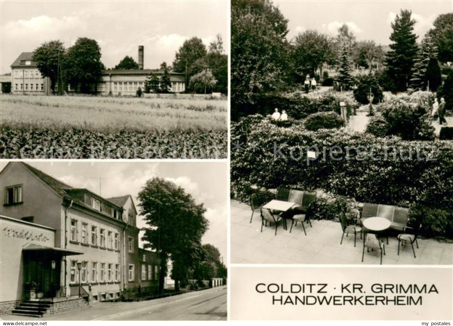 Colditz Handwerkerheim Park Terrasse