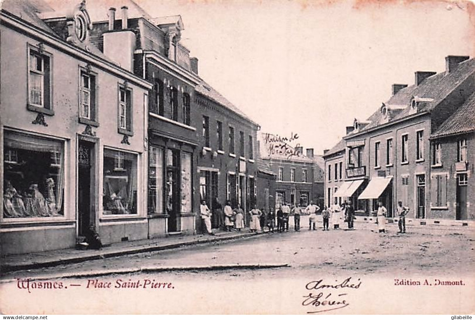 Colfontaine - WASMES - place Saint Pierre - 1905