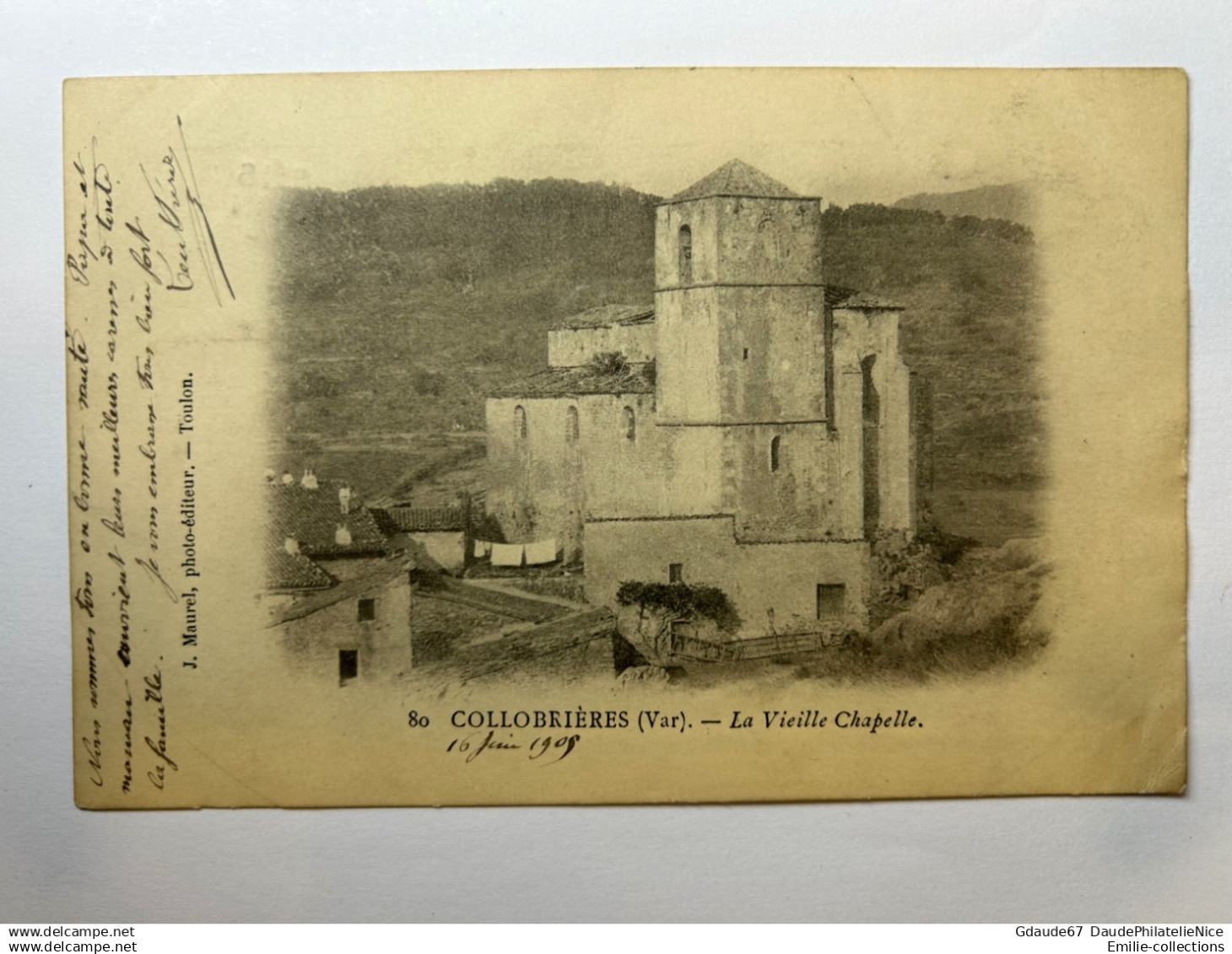 COLLOBRIERES (83) - LA VIEILLE CHAPELLE