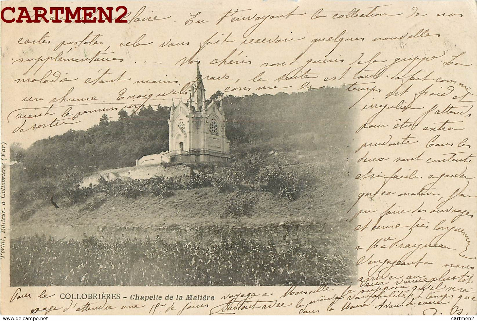 COLLOBRIERES CHAPELLE DE LA MALIERE 83 VAR