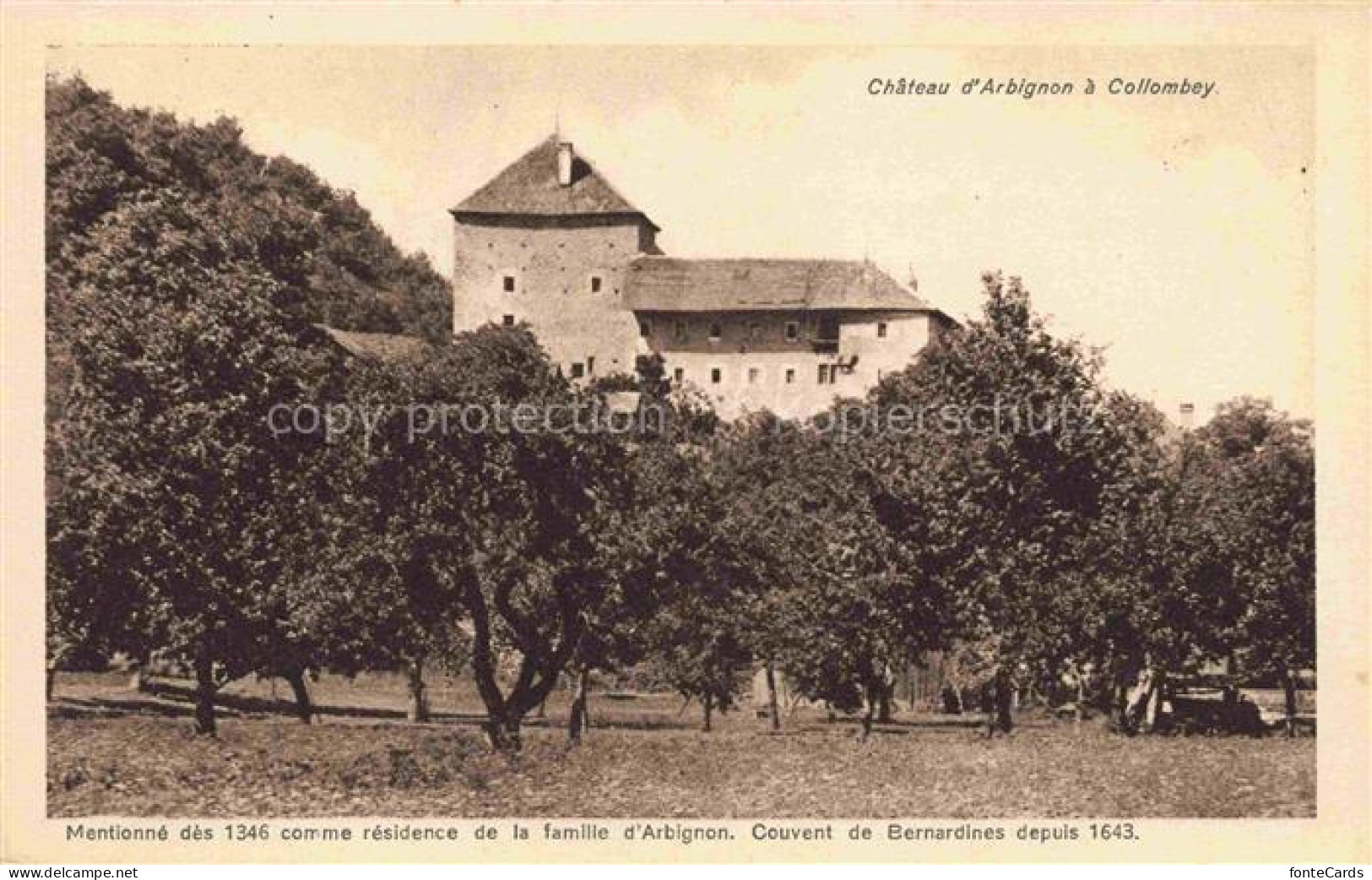 Collombey-le-Grand Collombey-Muraz VS Chateau d'Arbignon a Collombey