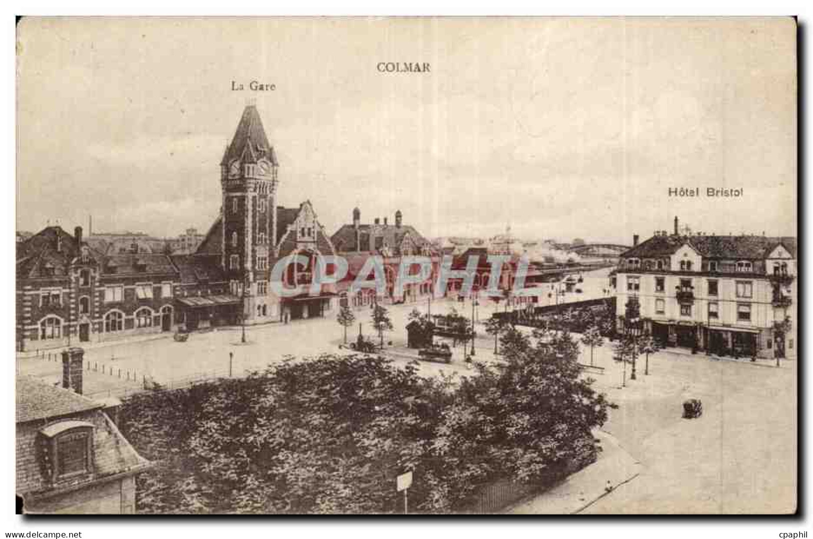 Colmar - La gare - CPA