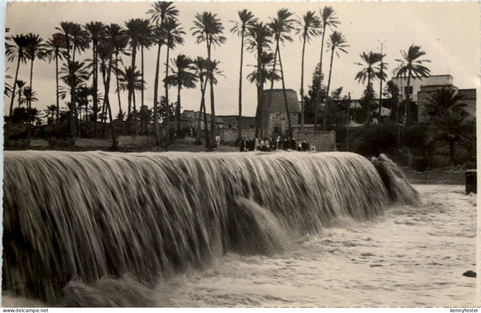 Colomb Bechar - L Oued en crue