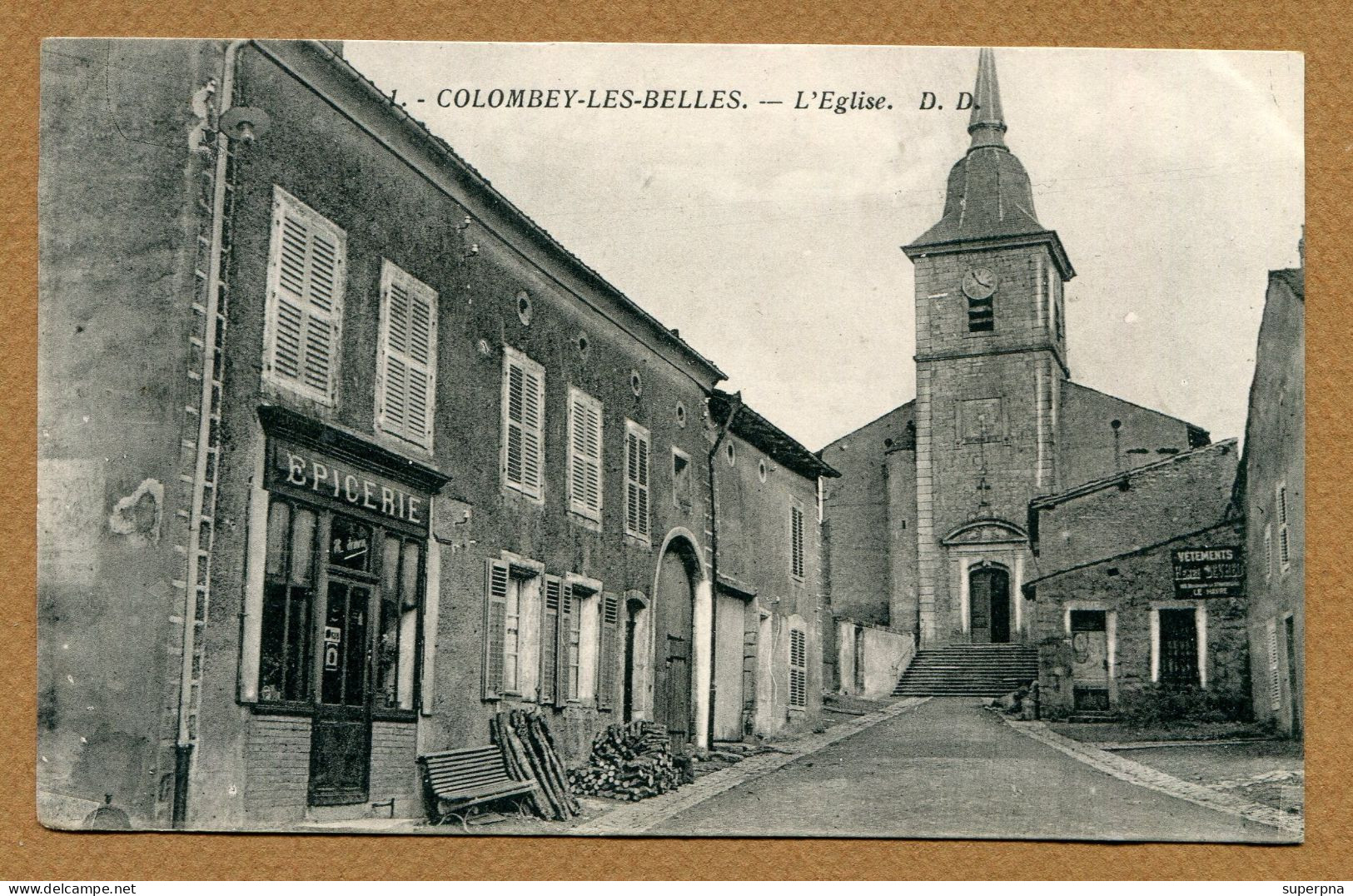 COLOMBEY-LES-BELLES  (54) : " L'EGLISE "