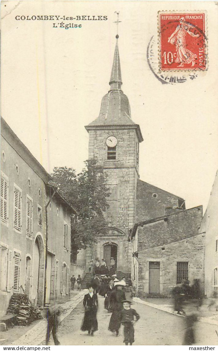 COLOMBEY LES BELLES l'église