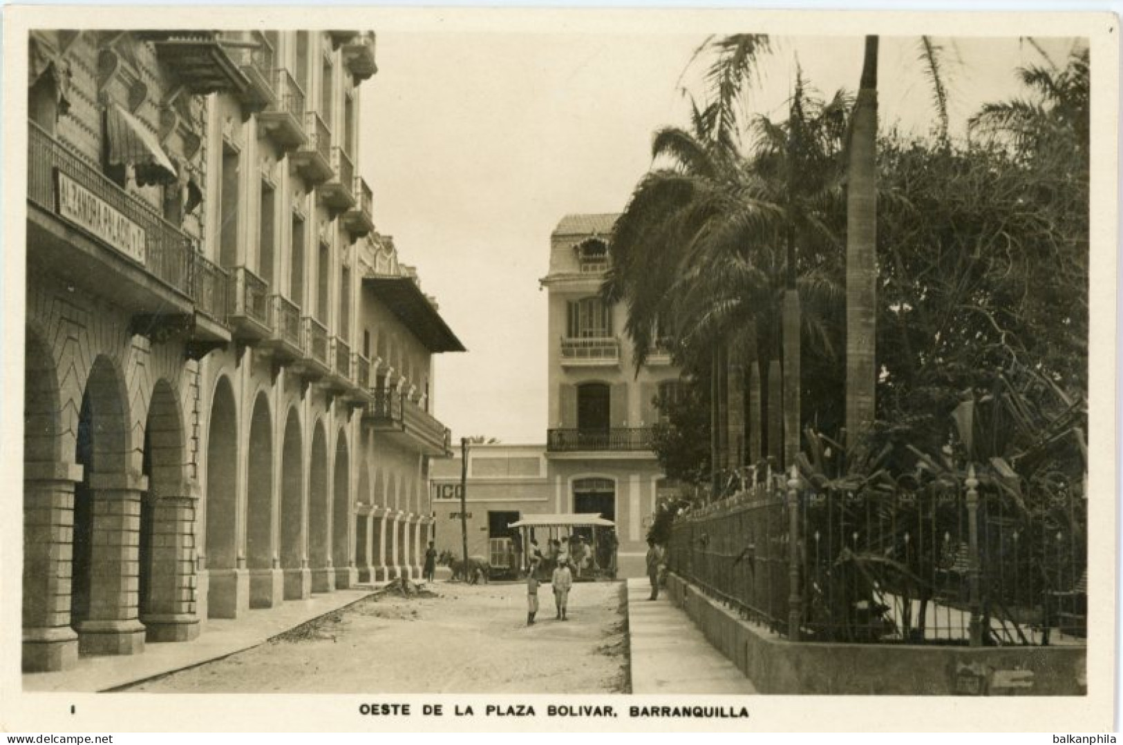 Colombia Barranquilla Bolívar Square