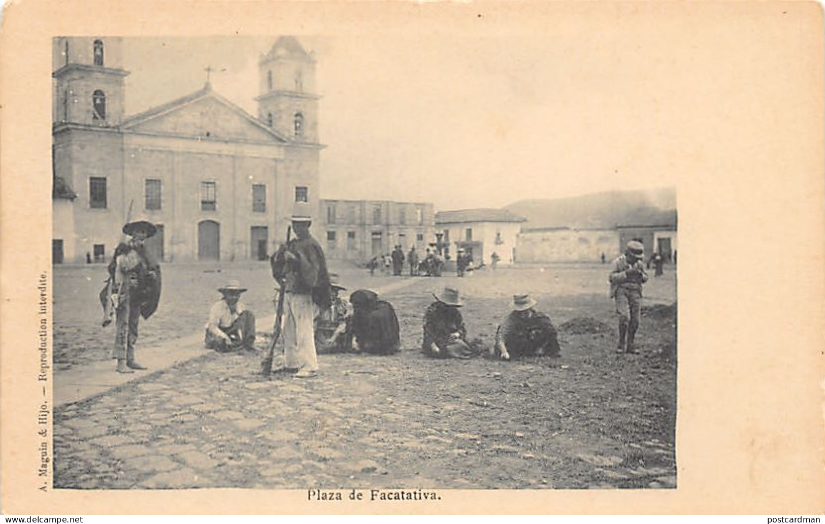 Colombia - FACATATIVÁ - Plaza - Ed. A. Maguin & Hijo