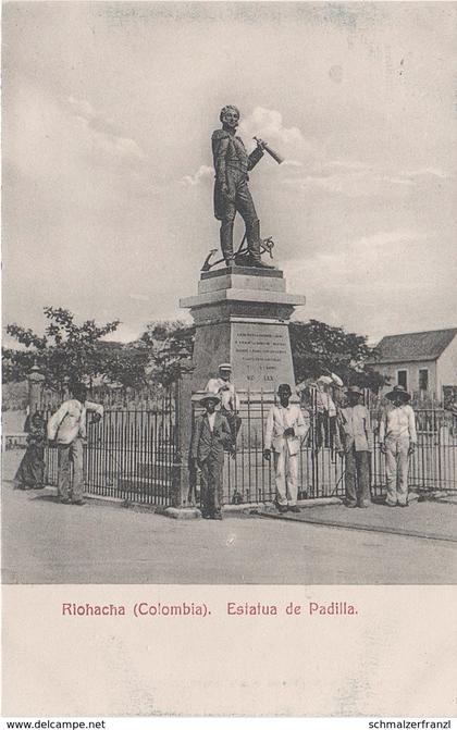 AK Riohacha Estatua de Padilla a Manaure La Guajira Colombia Columbia Colombie Kolumbien America del Sur Sudamerica