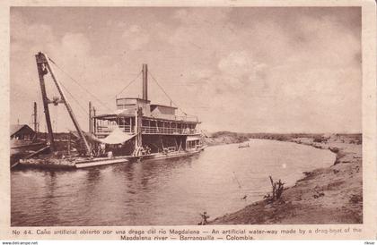 COLOMBIE(RIO MAGDALENA) DRAGUE