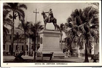 CPA Barranquilla Kolumbien, Estatua del Libertator