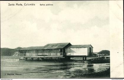 CPA Santa Marta Kolumbien, Öffentliche Toiletten