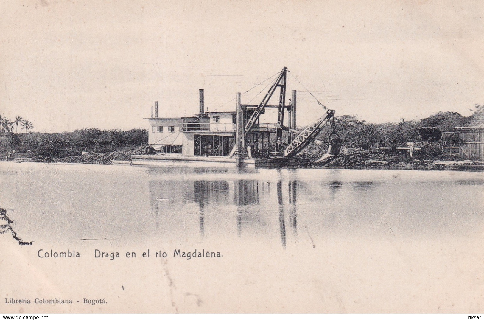 COLOMBIE(RIO MAGDALENA) DRAGUE