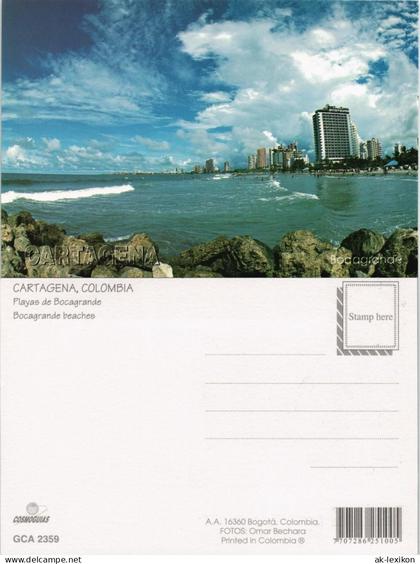 Cartagena (Kolumbien) Playas de Bocagrande Strand City Kolumbien Columbia 2000