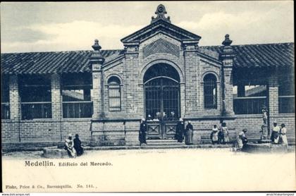 CPA Medellín Kolumbien, Marktgebäude