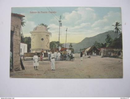 KOLUMBIEN , Puerto Cabello    , schöne Karte um 1910
