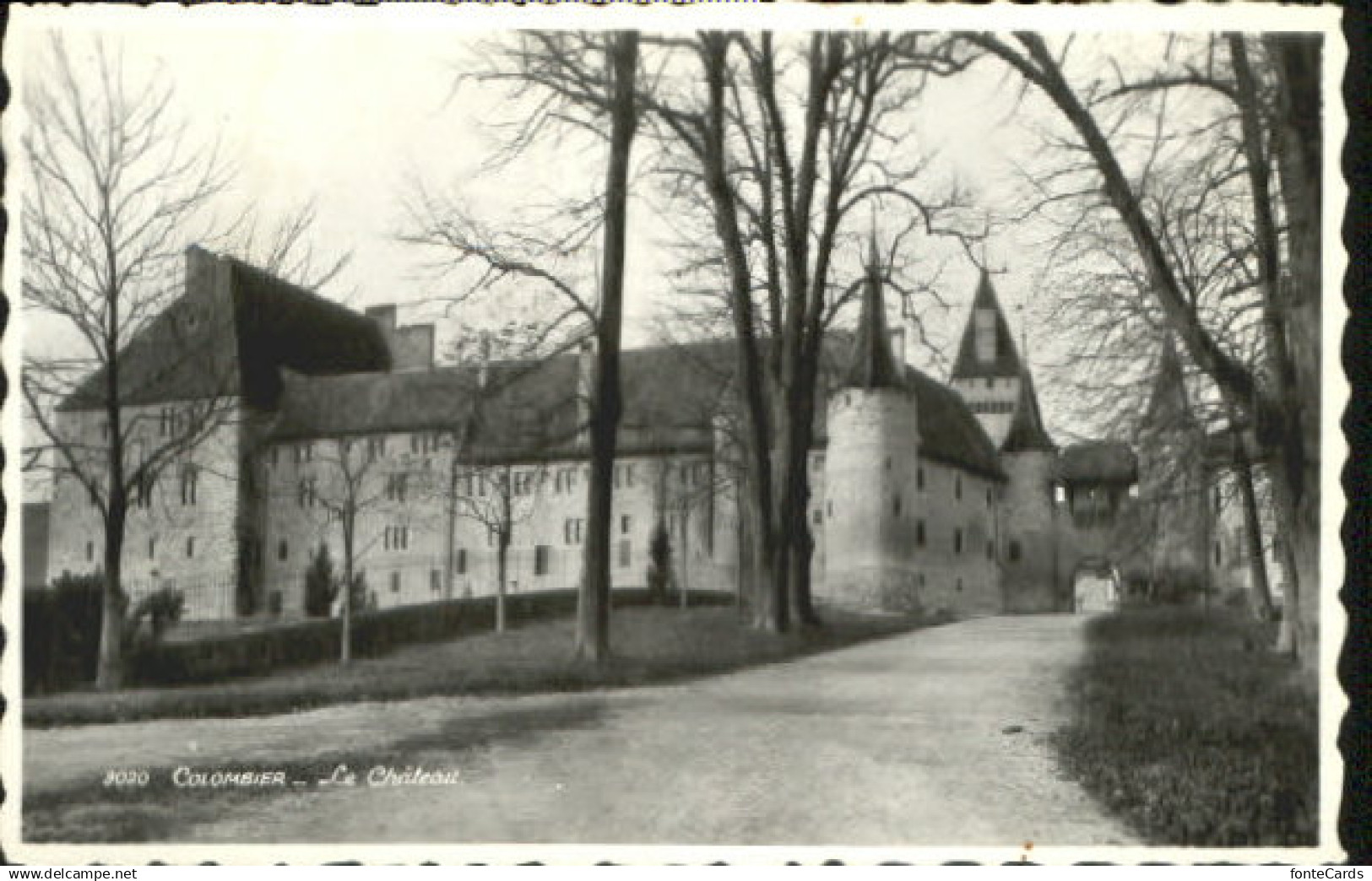 Colombier NE Colombier Le Chateau  x 1951