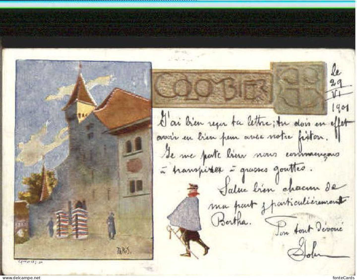 Colombier NE Colombier  x 1901