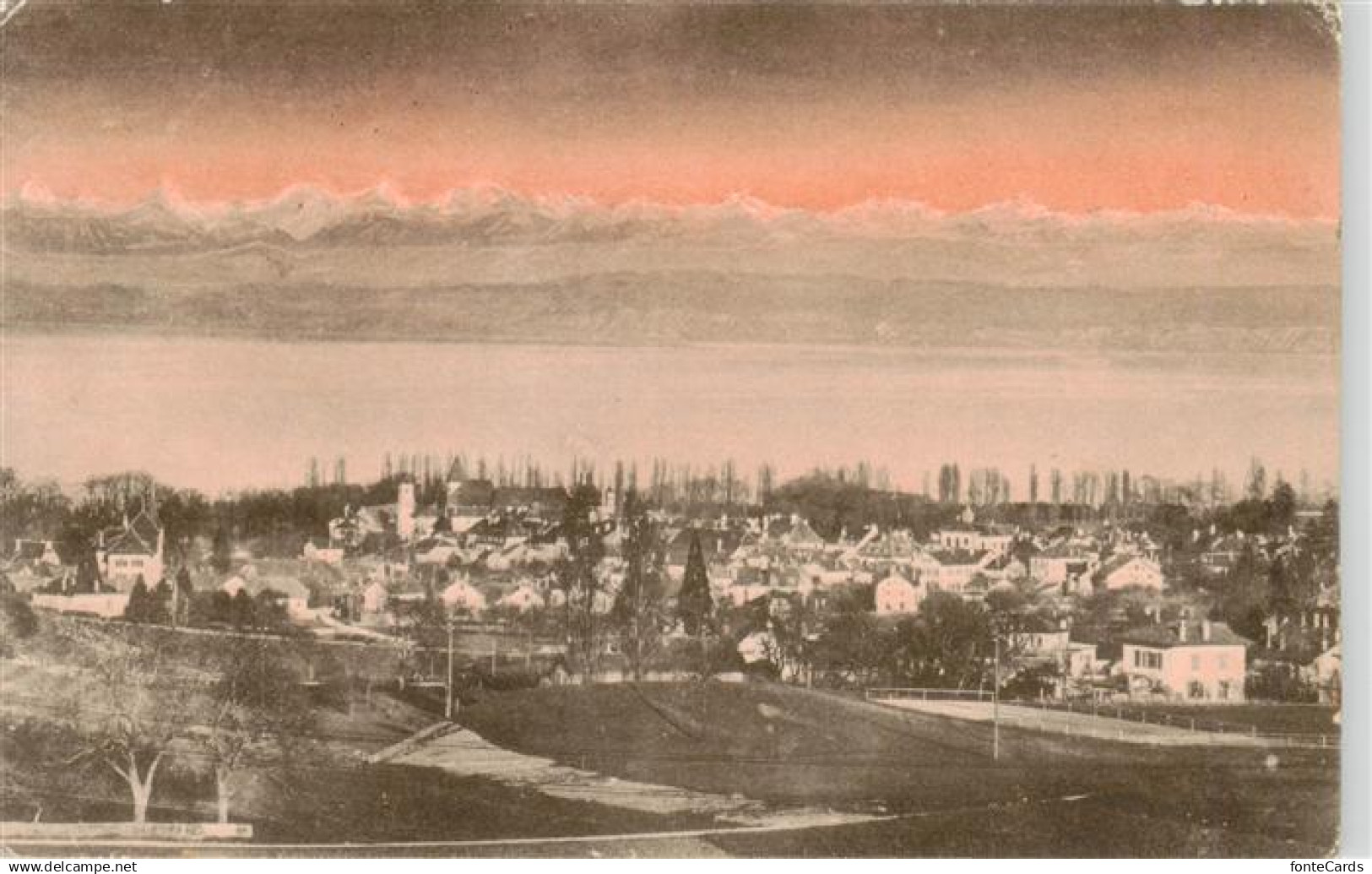 Colombier  NE Vue prise depuis la ligne de tir sur Bole