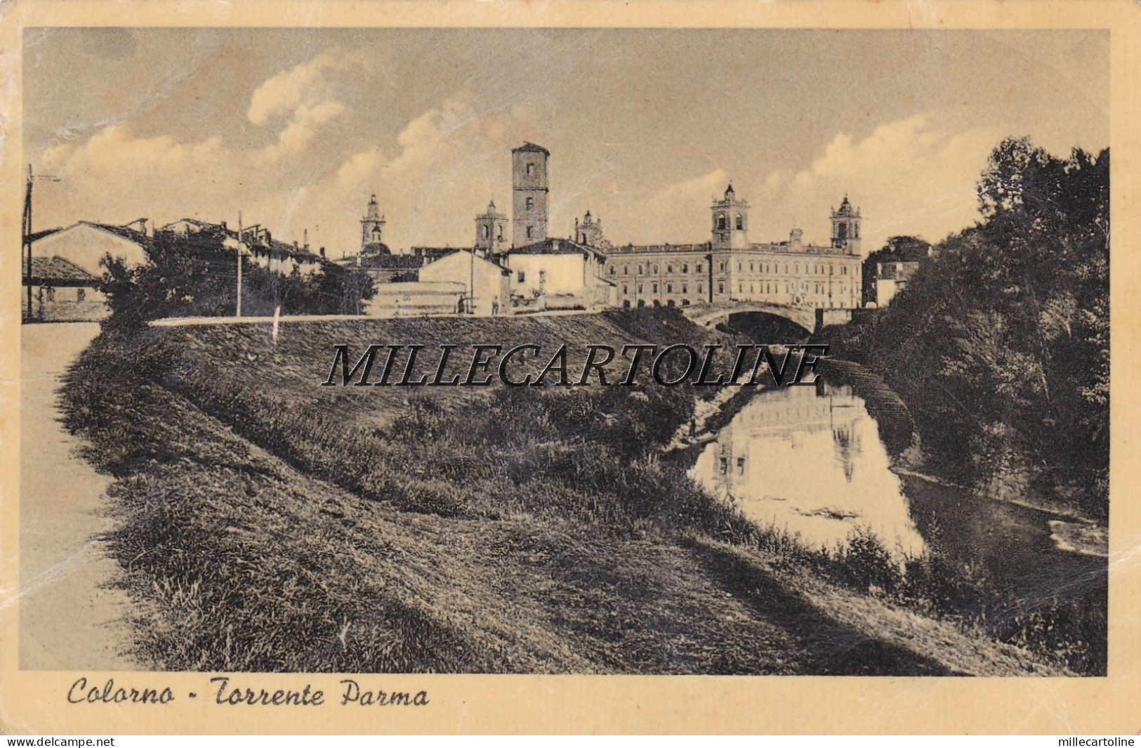 COLORNO:  Torrente Parma    1950
