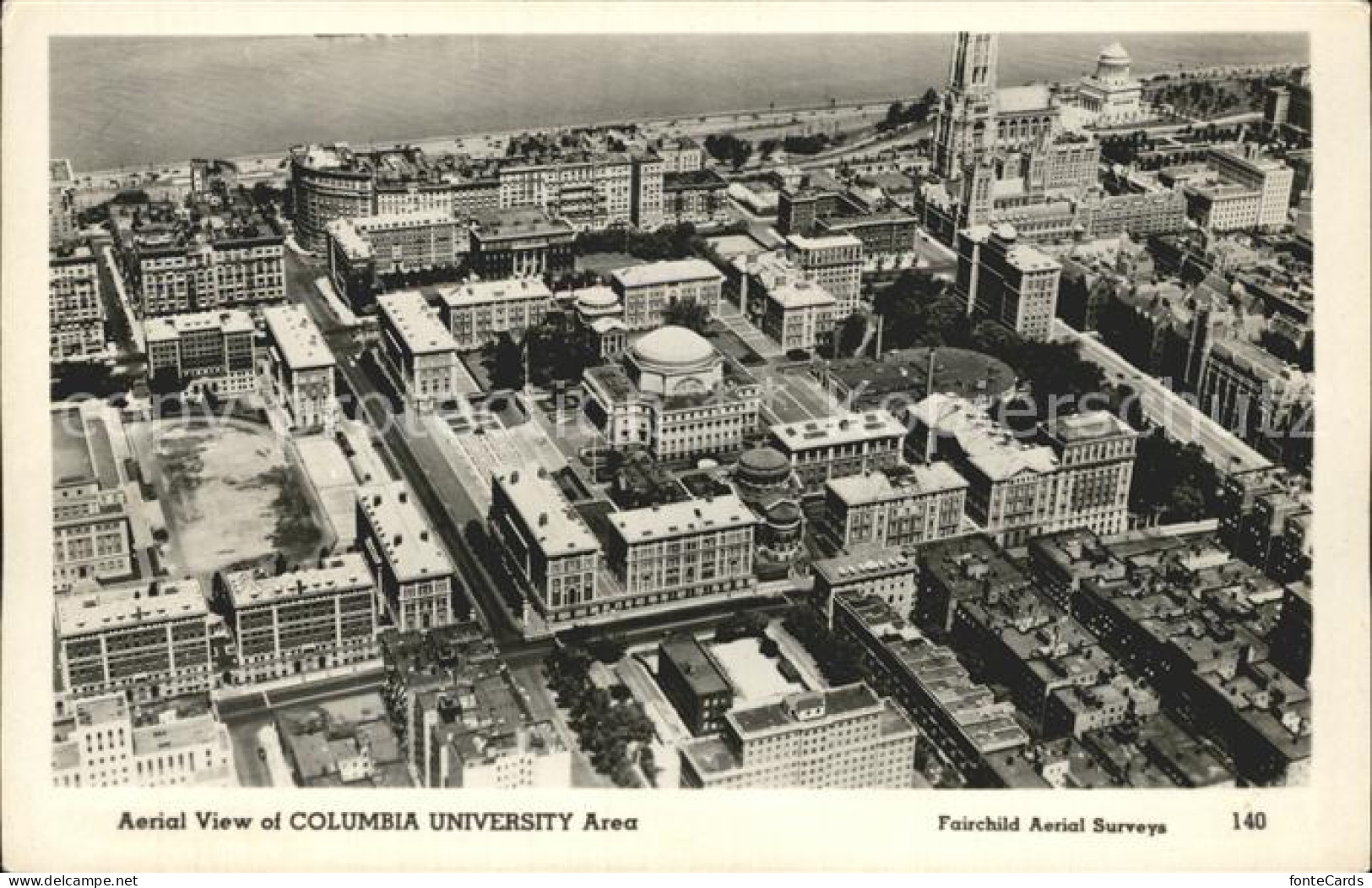 Columbia California Aerial View of Columbia University Aerea