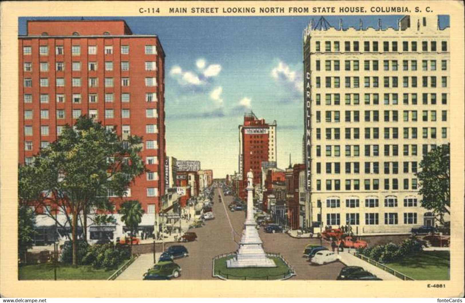Columbia South Carolina Main Street