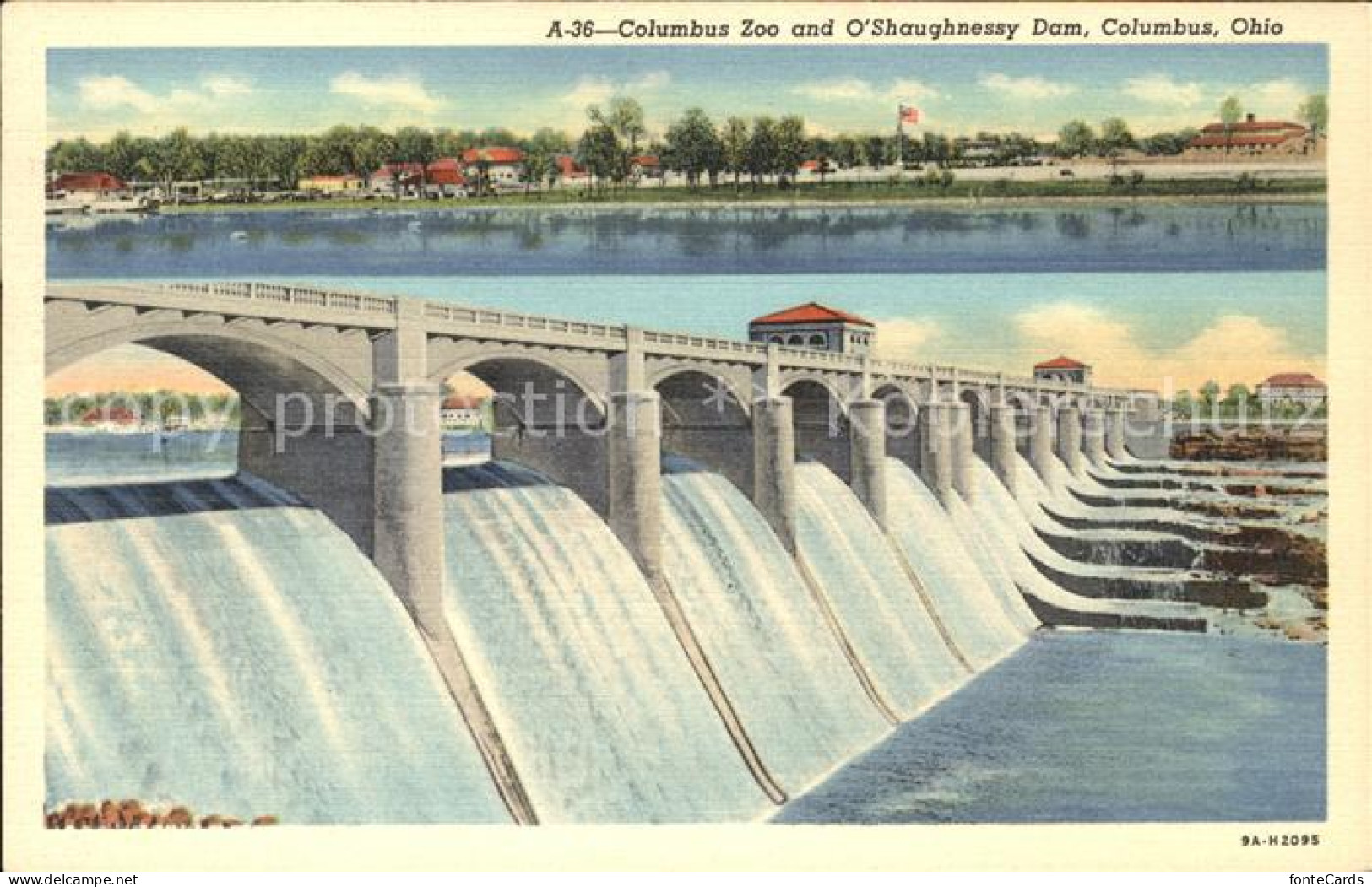 Columbus Ohio Columbus Zoo and O'Shaughnessy Dam