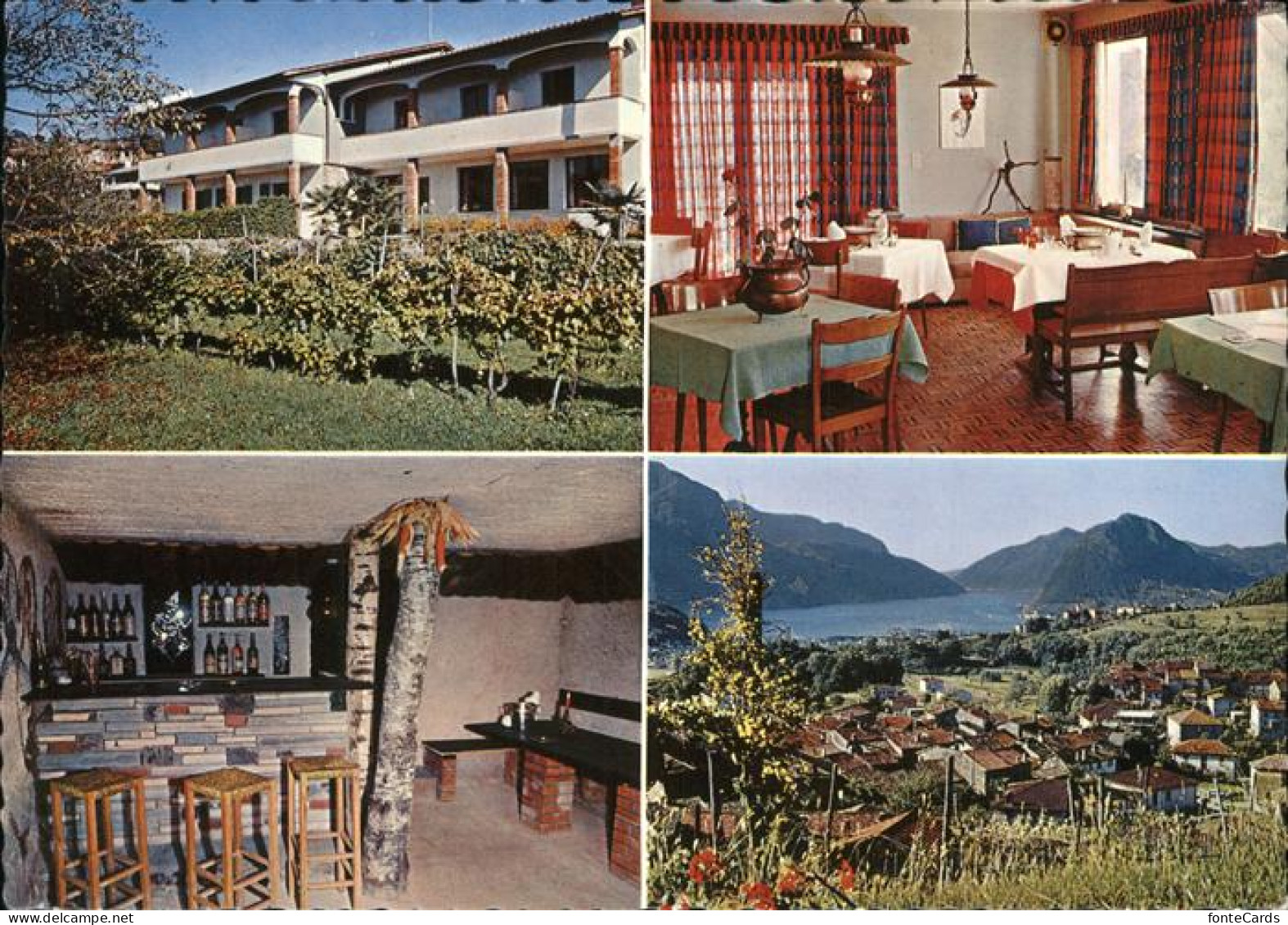 Comano Albergo La Comanella Details Panorama
