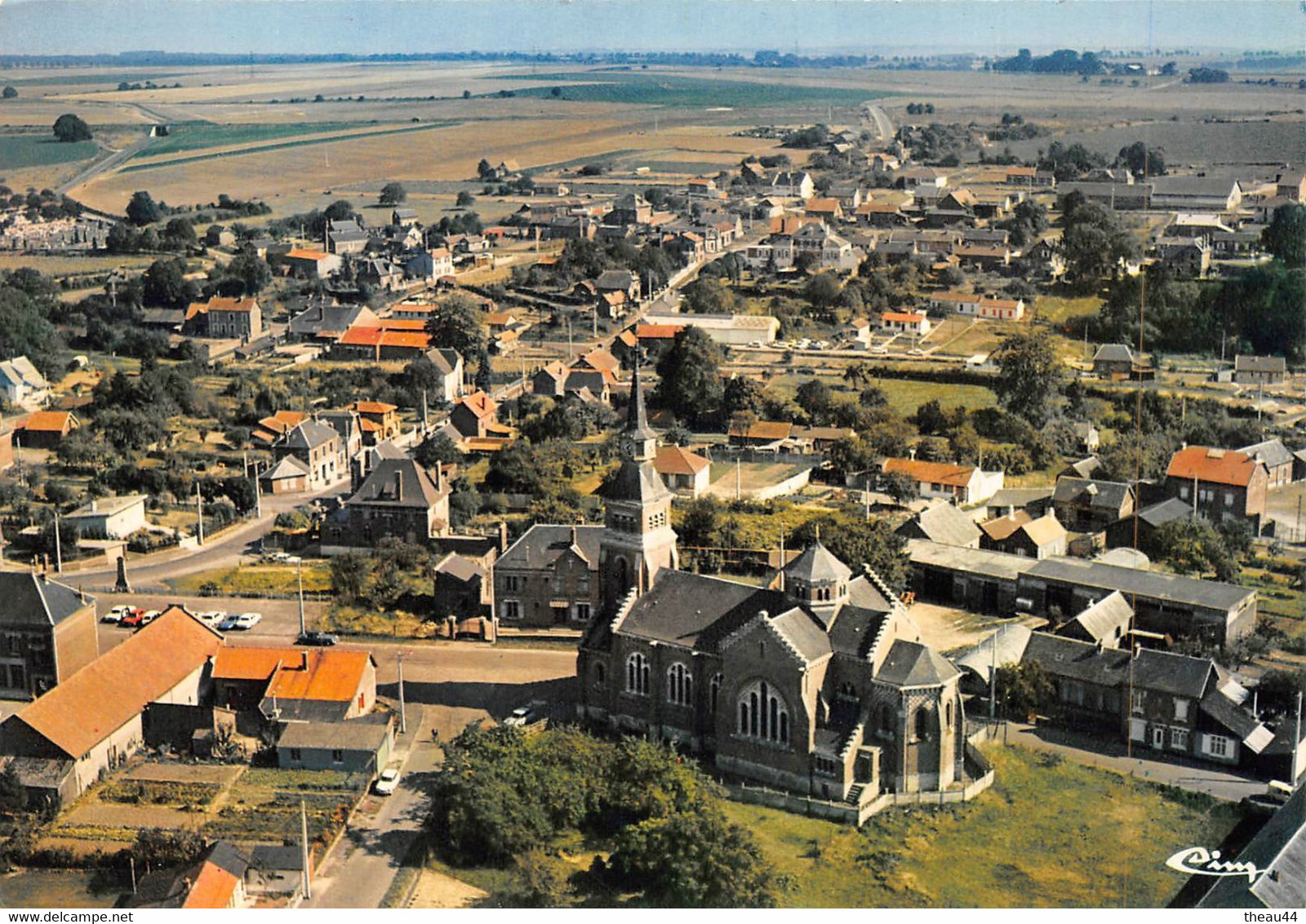 ¤¤  -    COMBLES   -  Vue Générale Aérienne       -   ¤¤