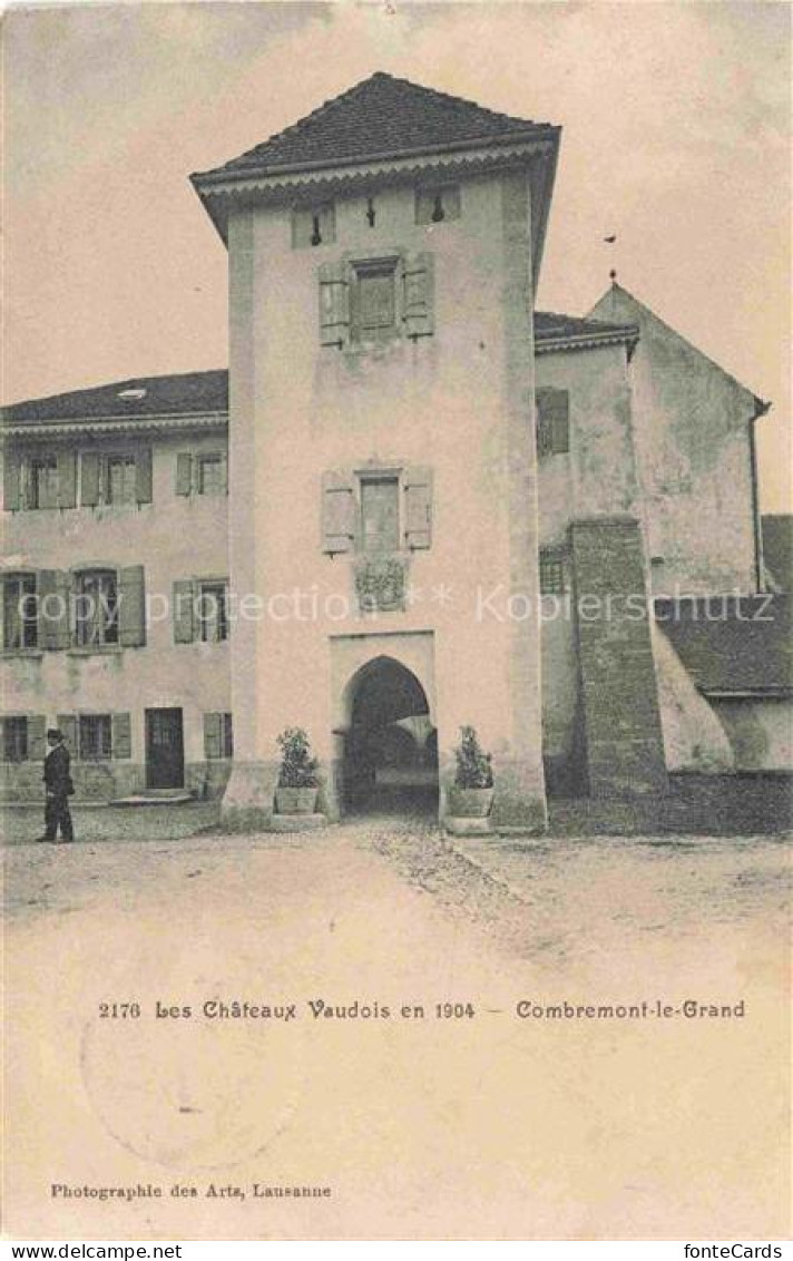 Combremont-le-Grand Payerne VD Les Chateaux Vaudois en 1904