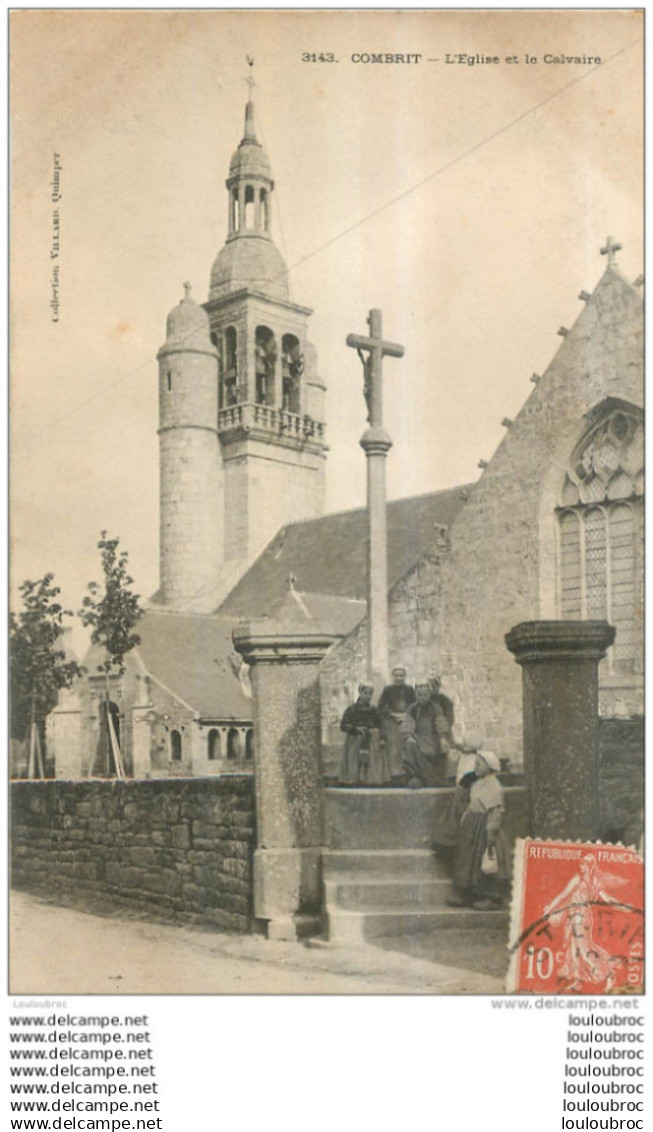 COMBRIT SAINTE MARINE EGLISE ET CALVAIRE