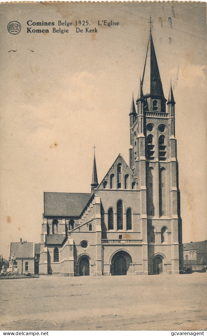 COMINES  L'EGLISE          2 SCANS