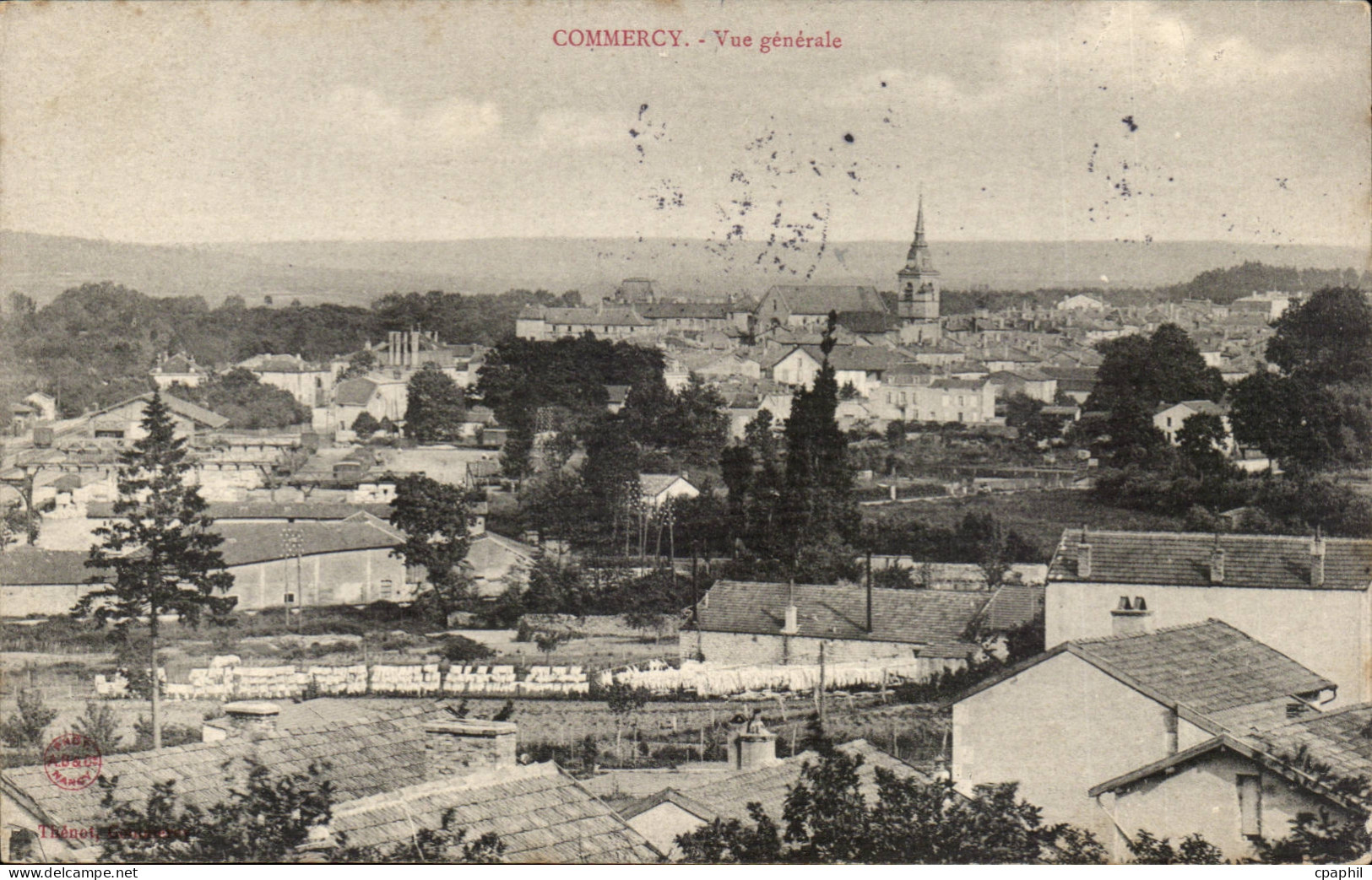 Commercy - Vue Generale CPA