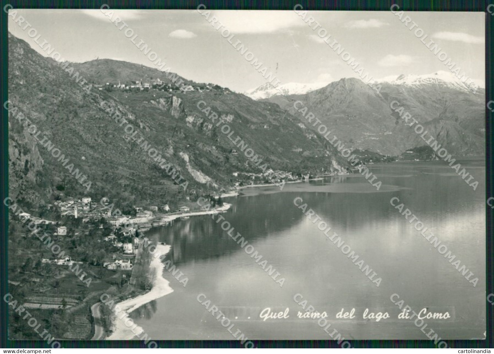 Como Bellagio Lago di Como Foto FG cartolina KV7414