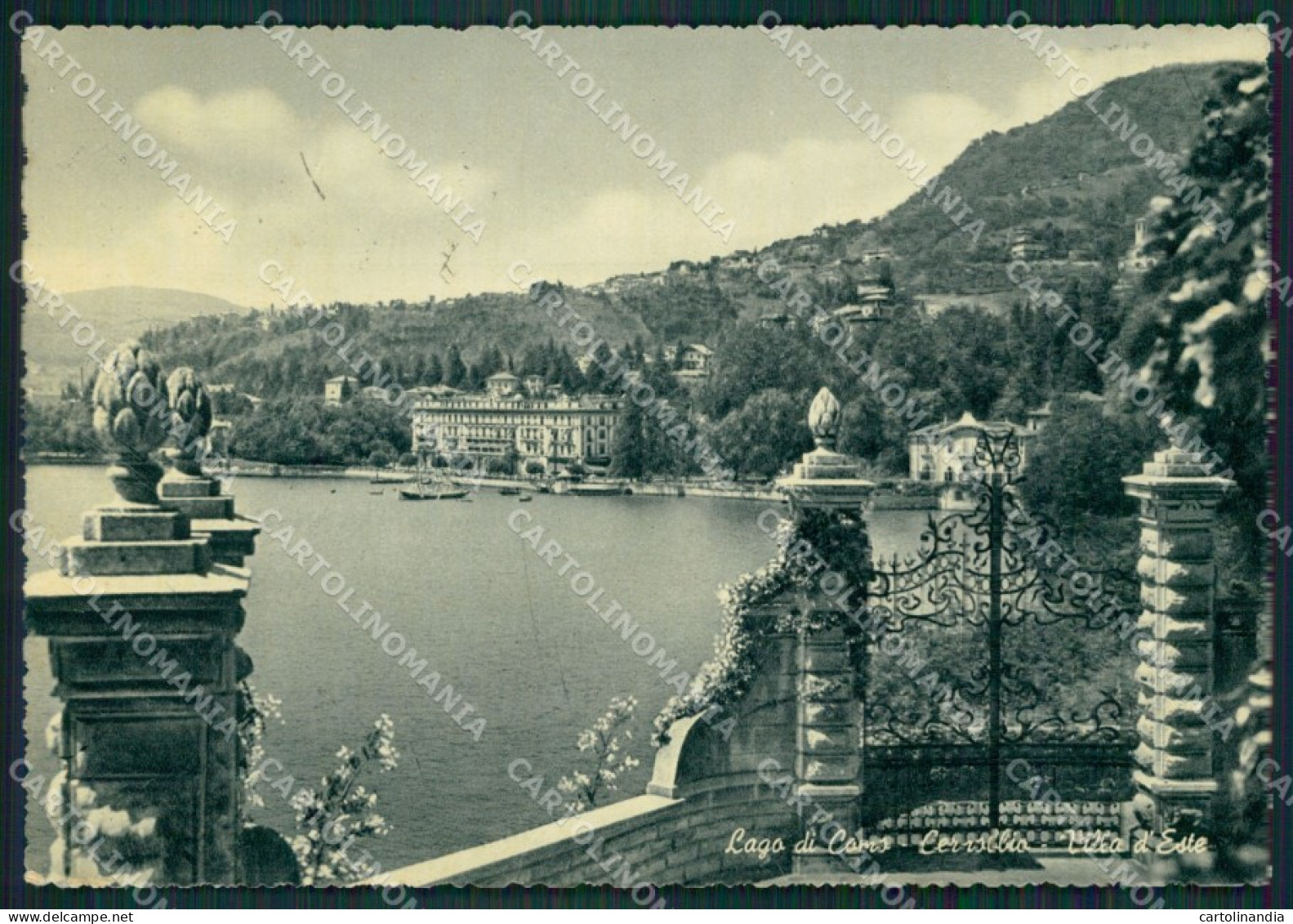 Como Cernobbio Lago di Como FG cartolina KV6941